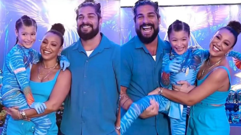 Sheron Menezzes comemora os 7 anos do filho Benjamin com festa temática inspirada em ‘Avatar’