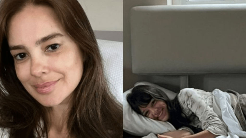Vera Viel celebra aniversário no hospital ao lado da filha mais nova durante recuperação de&nbsp;cirurgia