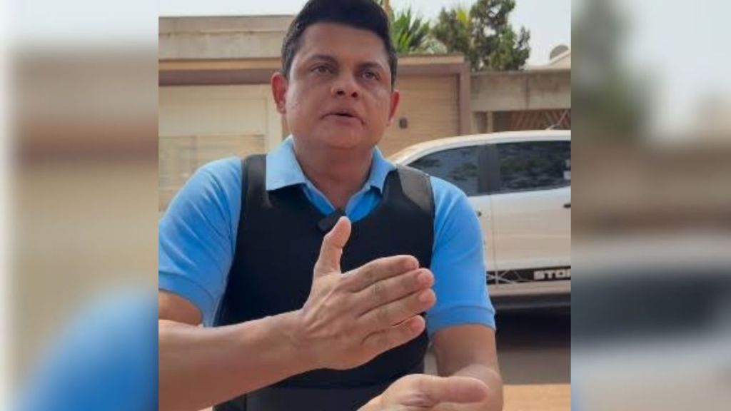 Candidato impugnado faz live de colete, mas está envolvido com o crime&nbsp;organizado