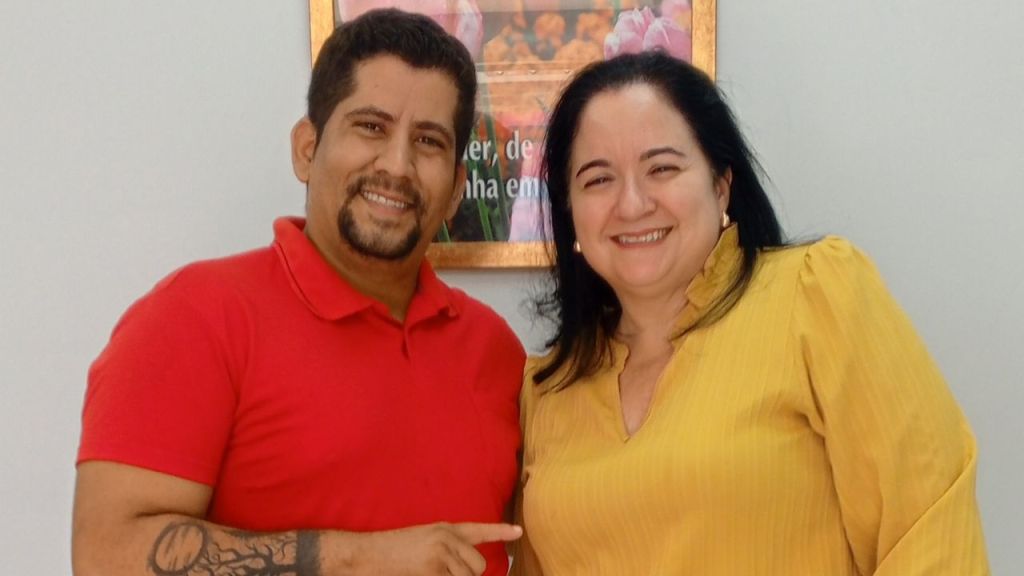 Paulo Lica visita vice-prefeita de Jataí defensora das&nbsp;mulheres
